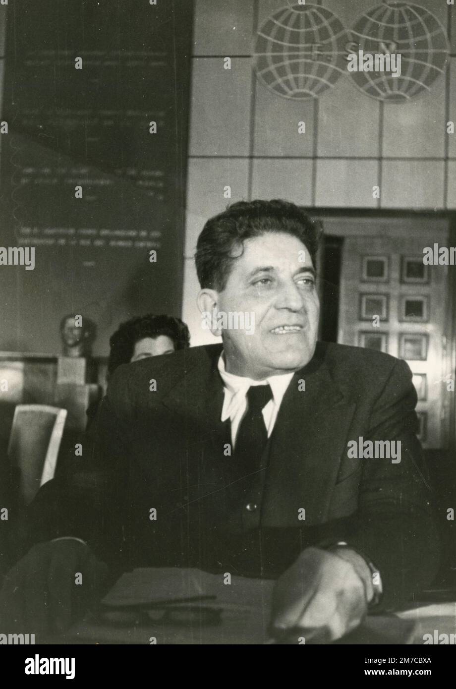 Ambasciatore politico rumeno presso l'organizzazione FMI, 1960s Foto Stock