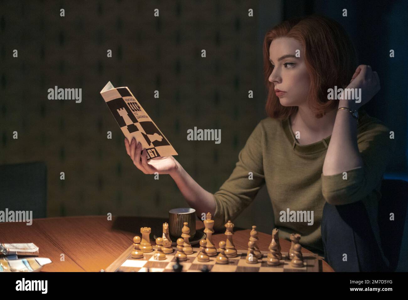 The Queen's Gambit 2020 Anya Taylor-Joy Foto Stock