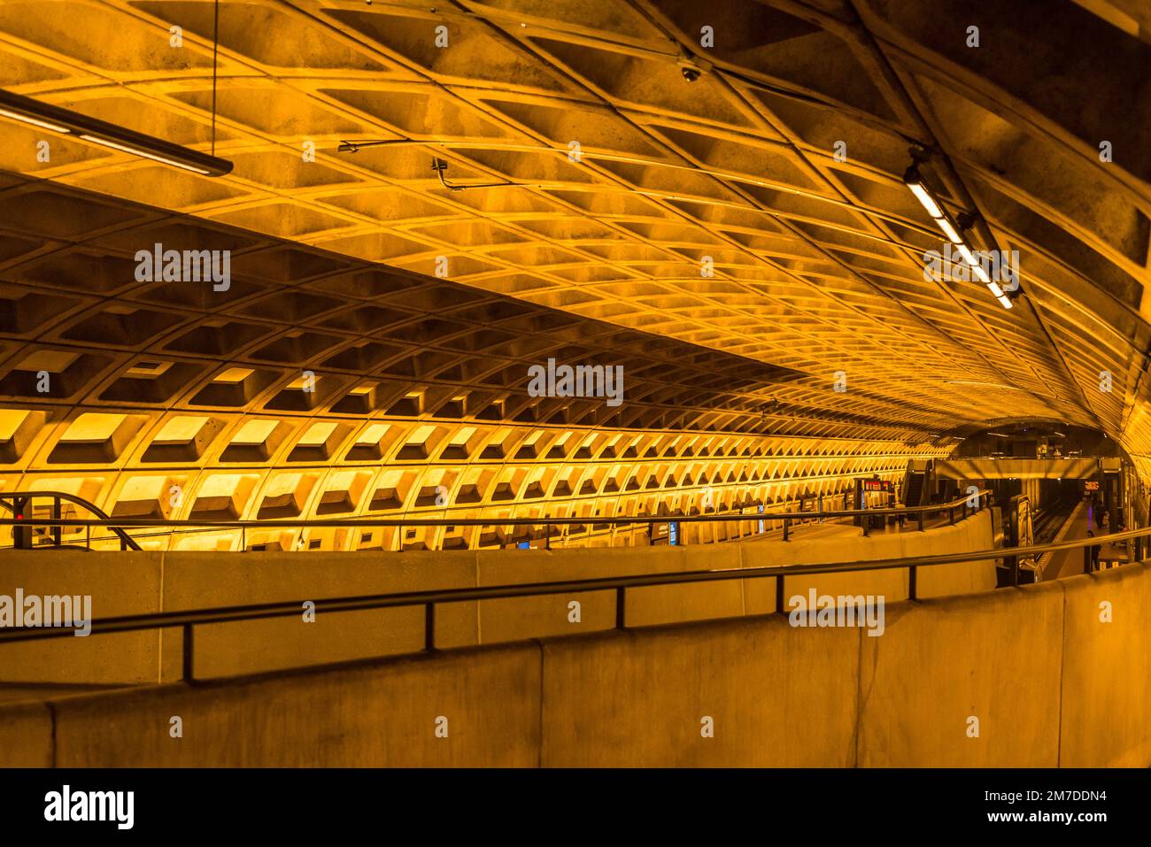 Metro di Judicary Square, Washington, D.C., USA Foto Stock