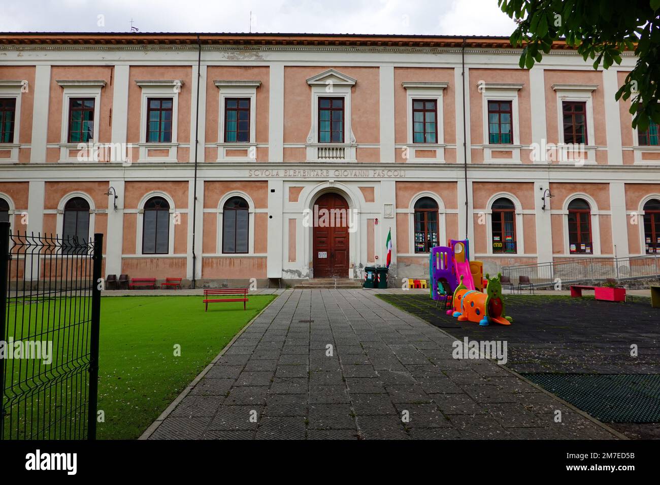 Scuola Primaria 'Giovanni Pascoli', scuola elementare di Lucca. Foto Stock