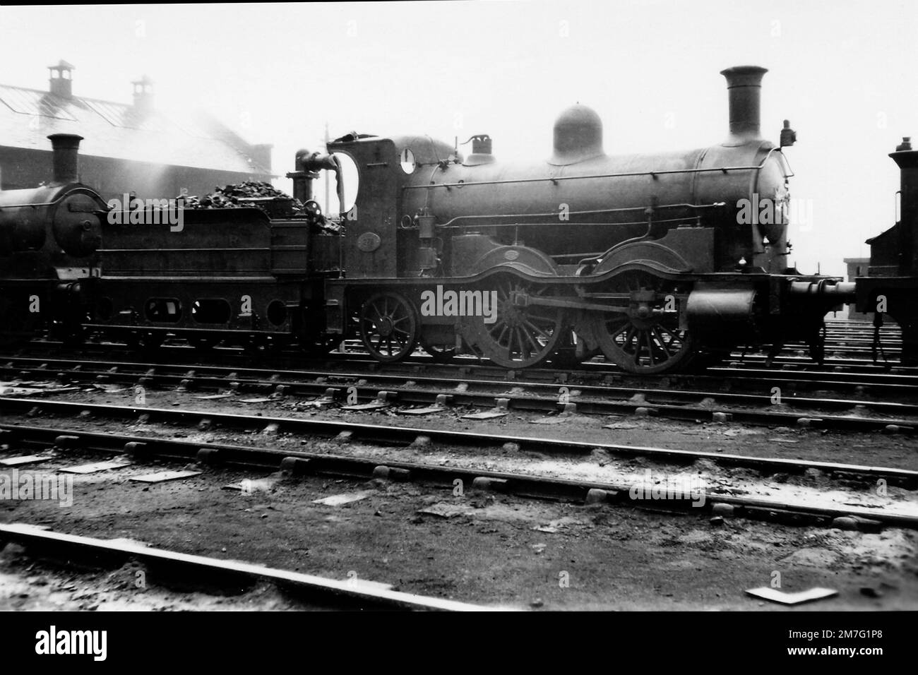 Caledonian Railway 216 Classe 0-4-2 locomotiva No.278 Foto Stock