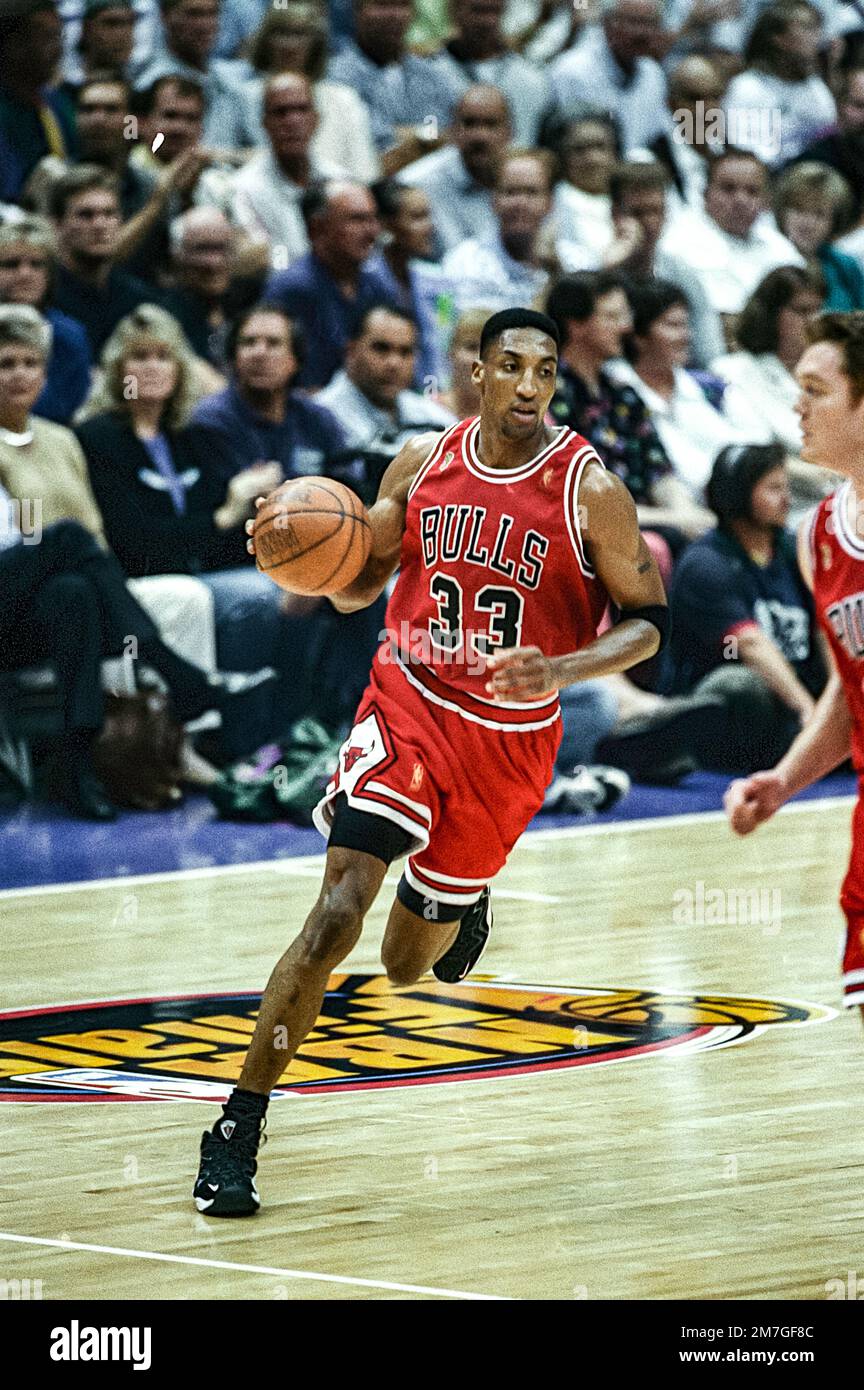 NBA Basketball, Scottie Pippen, Chicago Bulls, 1997 finali NBA Foto Stock