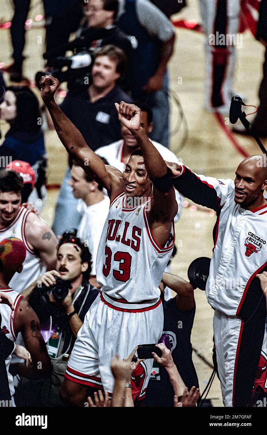 NBA Basketball, Scottie Pippen, Chicago Bulls, 1997 finali NBA Foto Stock