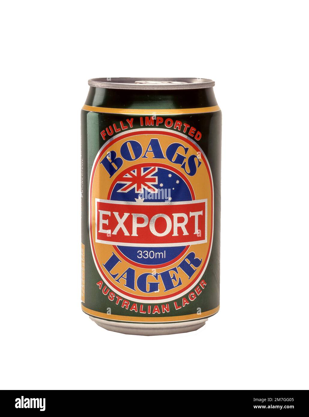 CAN of Boag's Brewery esportazione australiana lager, Sydney, nuovo Galles del Sud, Australia Foto Stock