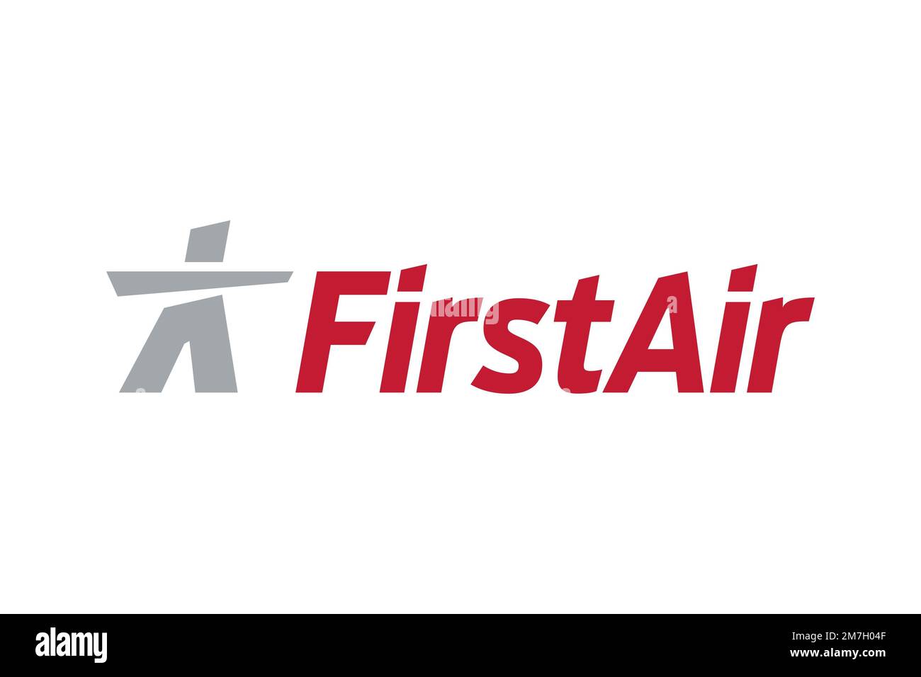 First Air, Logo, sfondo bianco Foto Stock