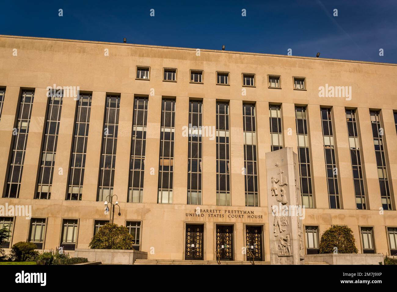 E. Barrett Prettyman Tribunale degli Stati Uniti, Washington, D.C., USA Foto Stock