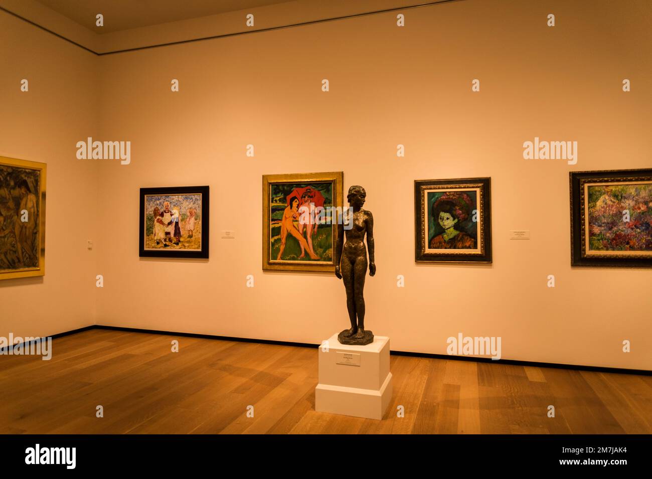 Galleria dell'espressionismo tedesco, Galleria Nazionale d'Arte - East Building, Washington, D.C., USA Foto Stock