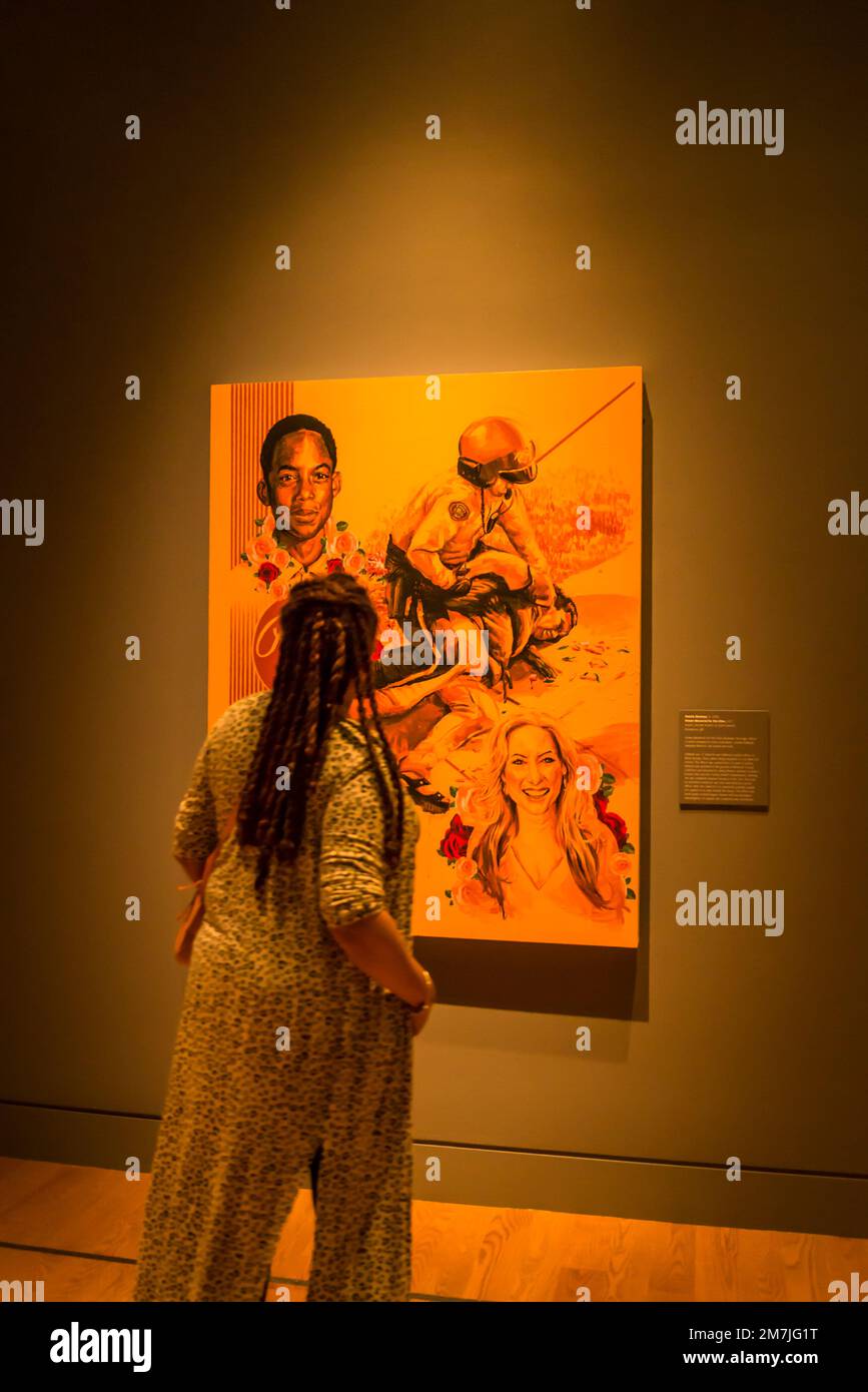 Galleria di arti visive, National Museum of African American History and Culture, Washington, D.C., USA Foto Stock
