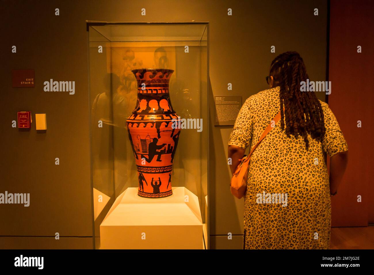 Galleria di arti visive, National Museum of African American History and Culture, Washington, D.C., USA Foto Stock