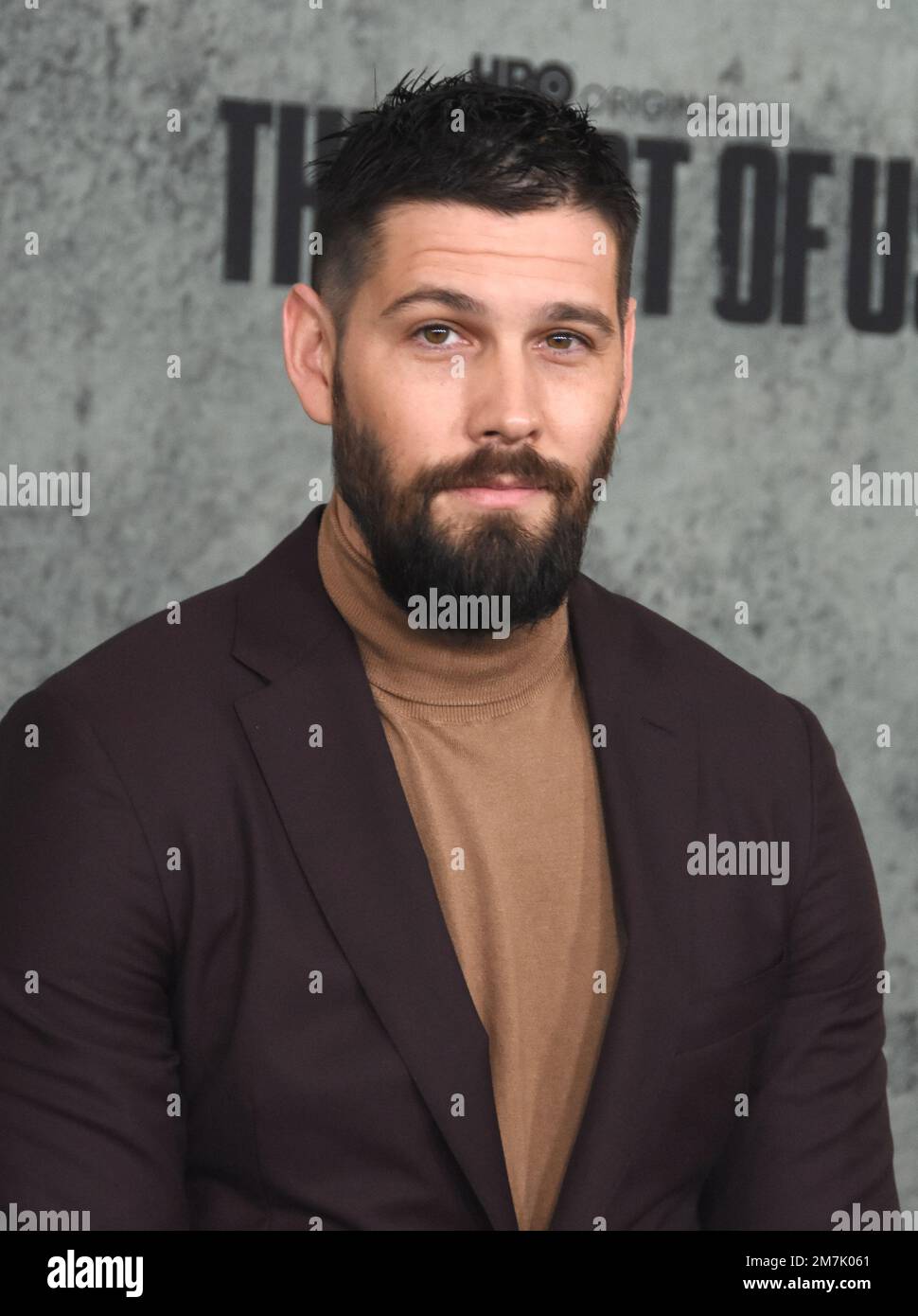 Los Angeles, California, USA 9th Gennaio 2023 l'attore Casey Deidrick partecipa alla prima "The Last of US" di HBO al Regency Village Theatre il 9 Gennaio 2023 a Los Angeles, California, USA. Foto di Barry King/Alamy Live News Foto Stock