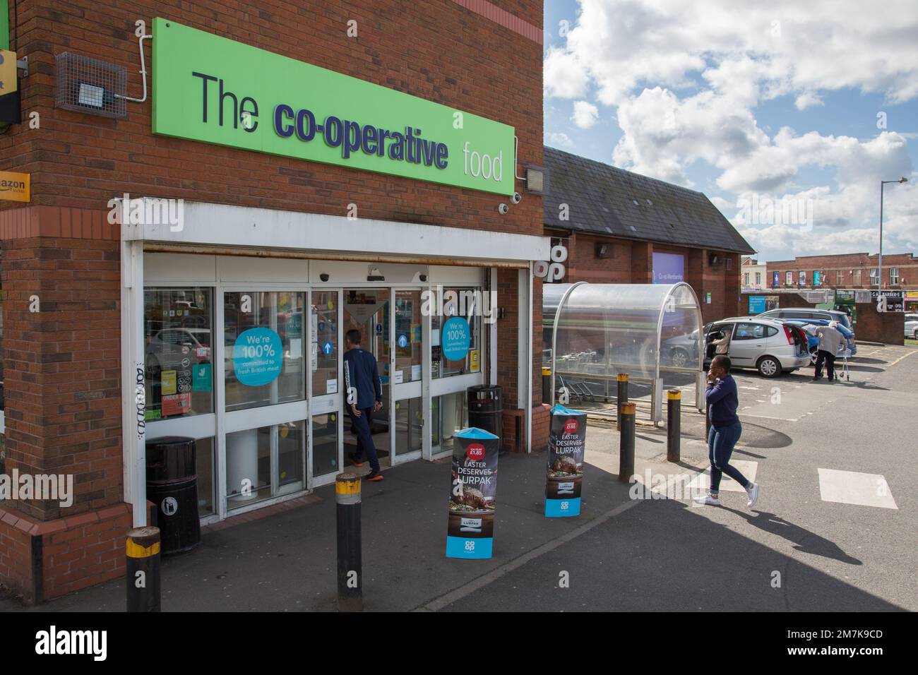 Co-operative Food Store, Bushbury, Wolverhampton Foto Stock