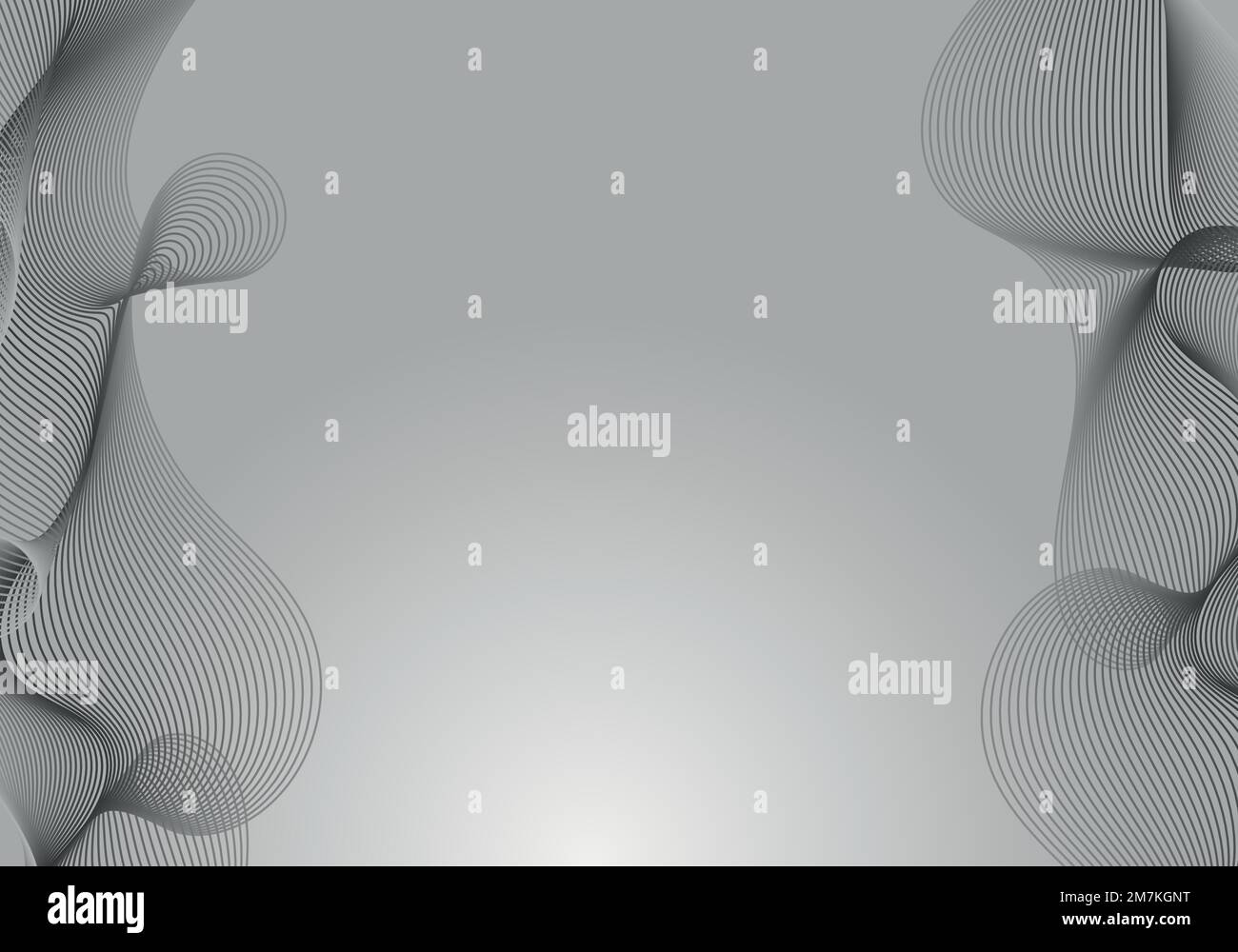 Astratto Diagonal Striped background. Linee curve vettoriali inclinate e ondulate. Nuovo stile per il tuo design aziendale Illustrazione Vettoriale