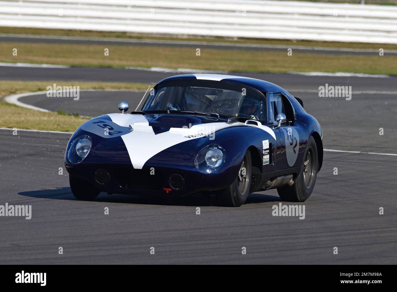 Julian Thomas, Calum Lockie, Shelby American Cobra Daytona, Masters Historic Racing, International Trophy for Classic GT Cars Pre ’66, a 50 minuti Foto Stock