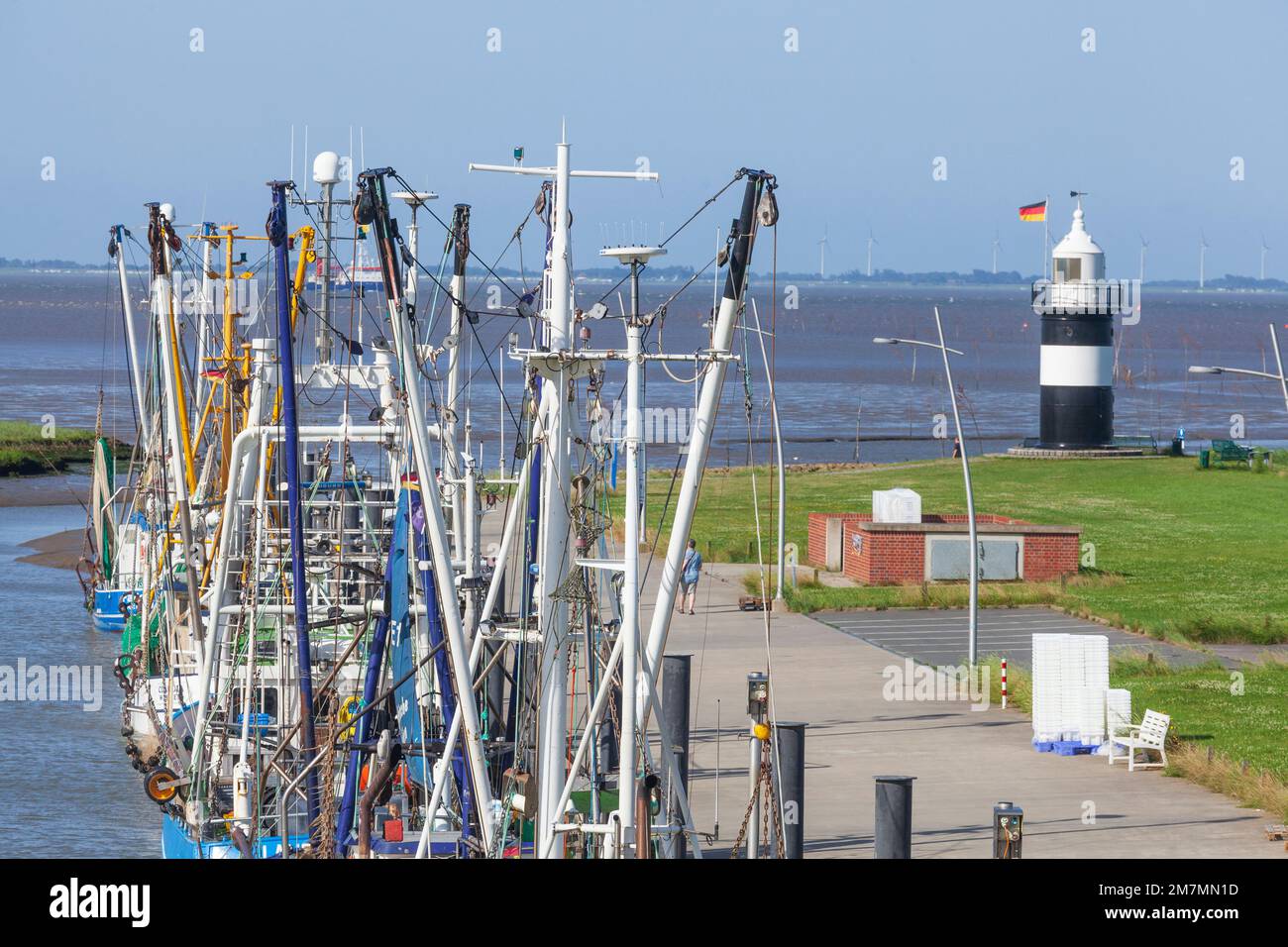 Kutterhafen Wremen, bassa Sassonia, Germania, Europa Foto Stock