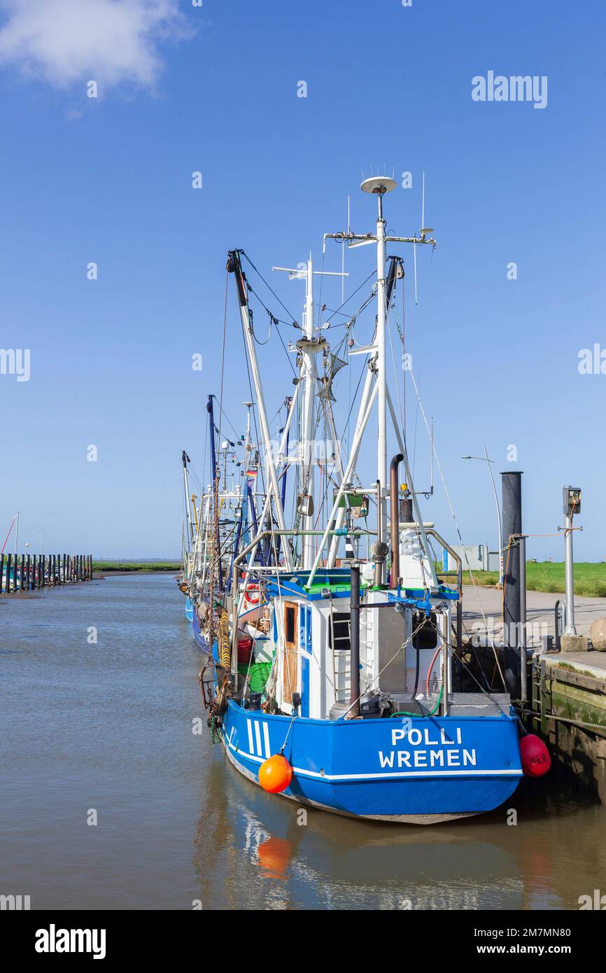 Kutterhafen Wremen, bassa Sassonia, Germania, Europa Foto Stock