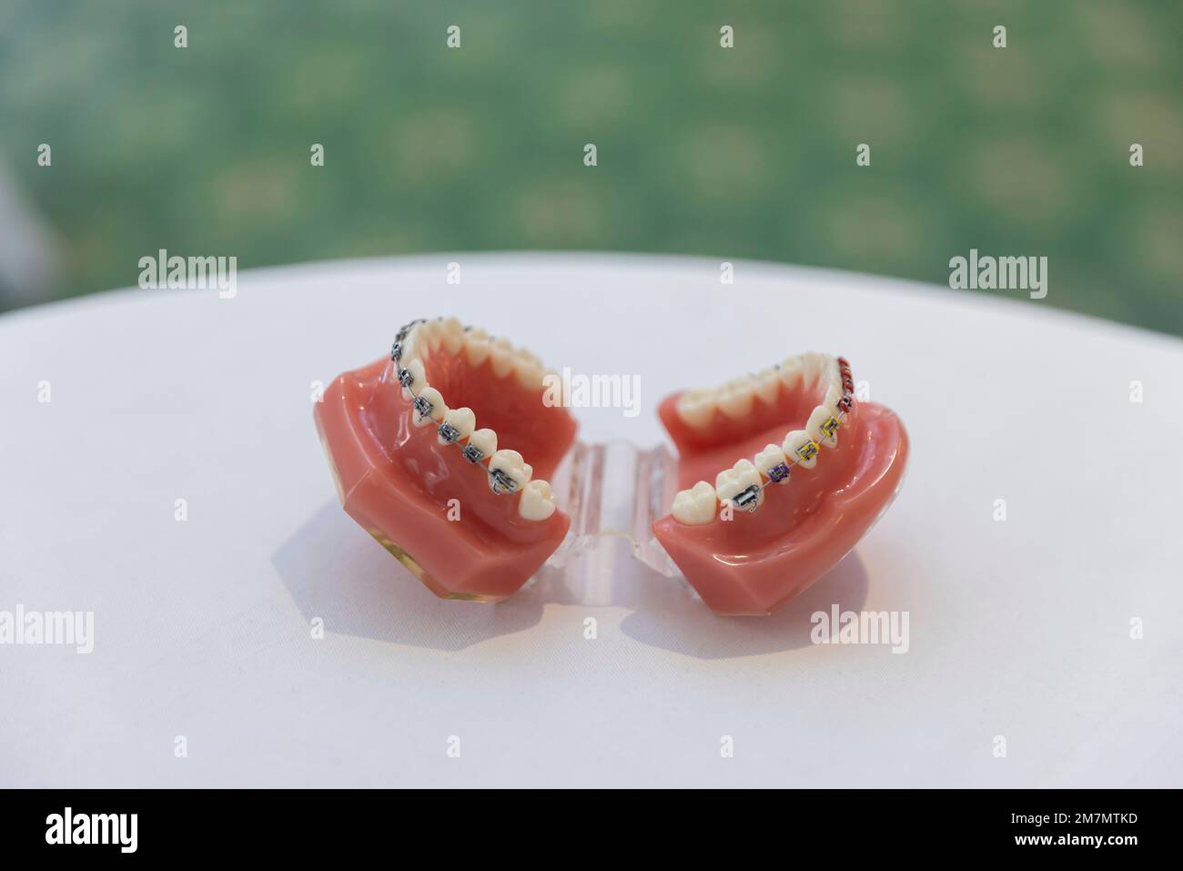 Set di denti finti Foto stock - Alamy