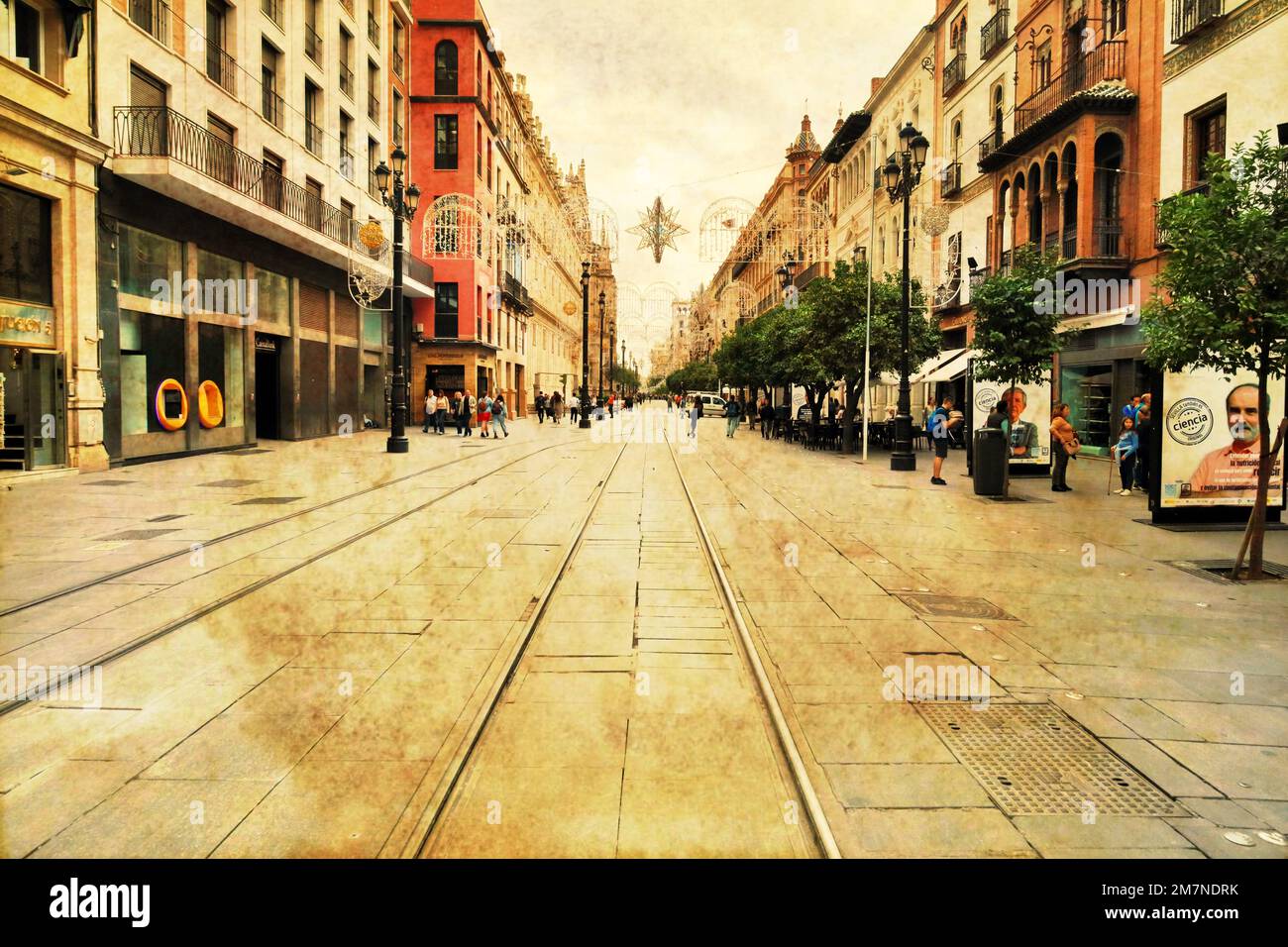 Sevilla historia de España Foto Stock