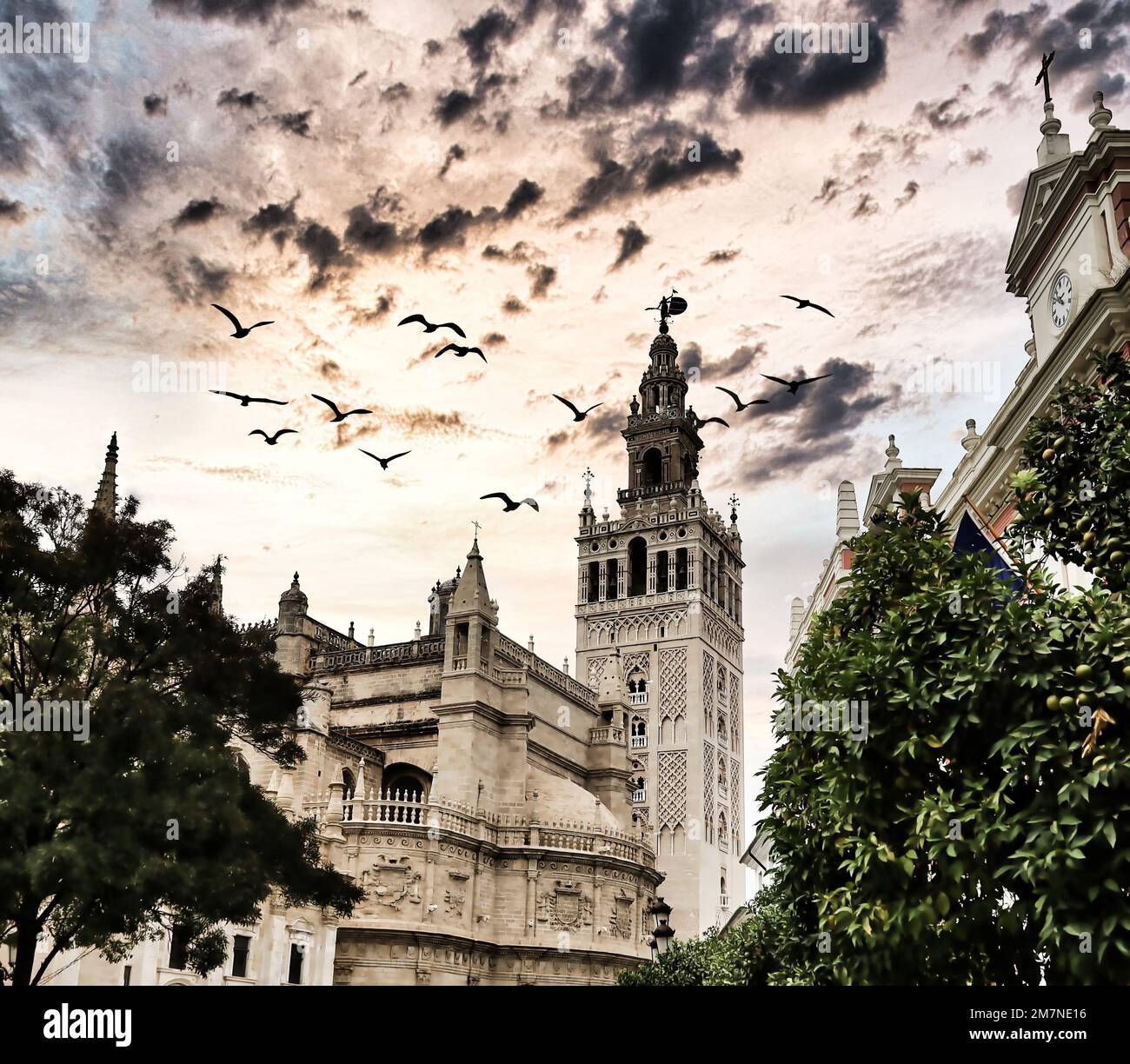 Sevilla historia de España Foto Stock