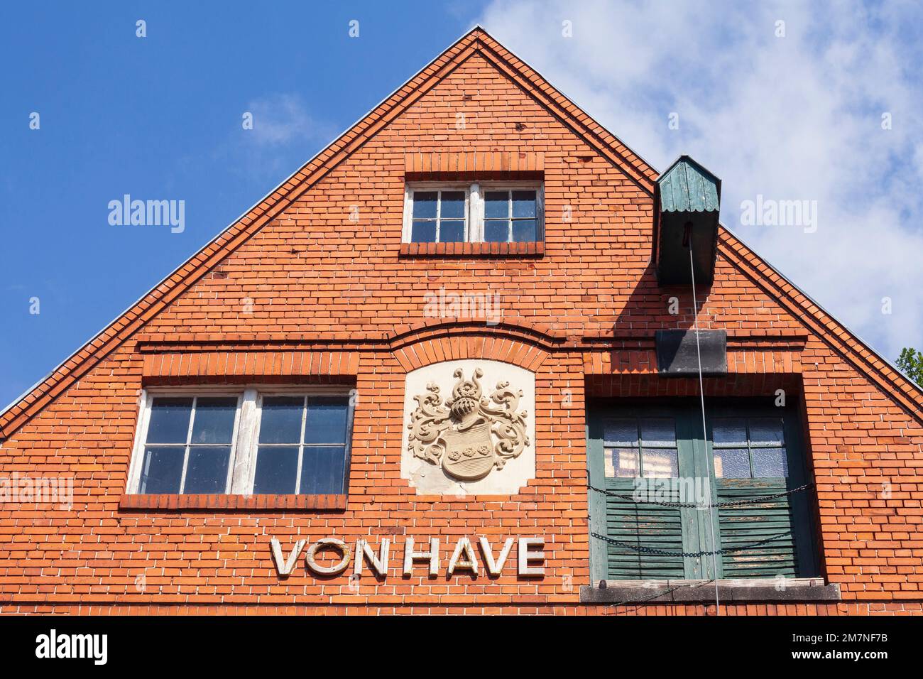Von Have Winery and Spirits Manufactory, Historischer Speicher, Bergedorf, Amburgo, Germania, Europa Foto Stock