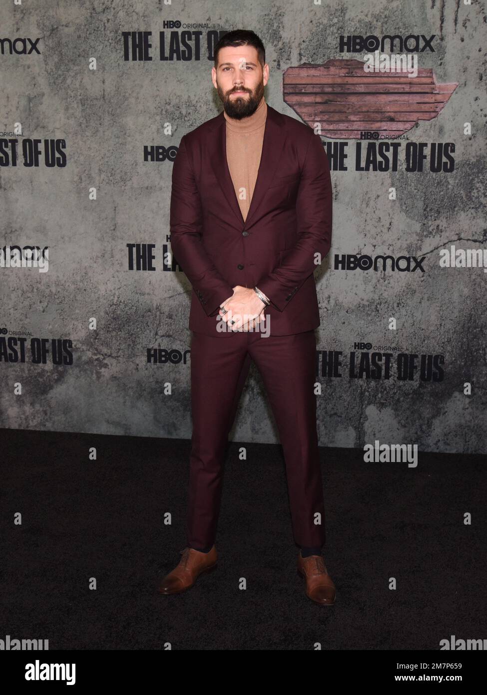 9 gennaio 2023, Westwood, Calidornia: Casey Deidrick partecipa alla prima di The Last of US di HBO. (Credit Image: © Billy Bennight/ZUMA Press Wire) SOLO PER USO EDITORIALE! Non per USO commerciale! Foto Stock
