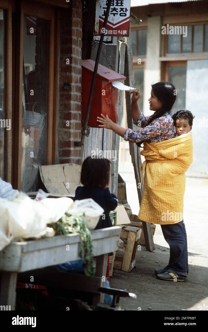 Una madre coreana invia una lettera al padre americano di suo ...