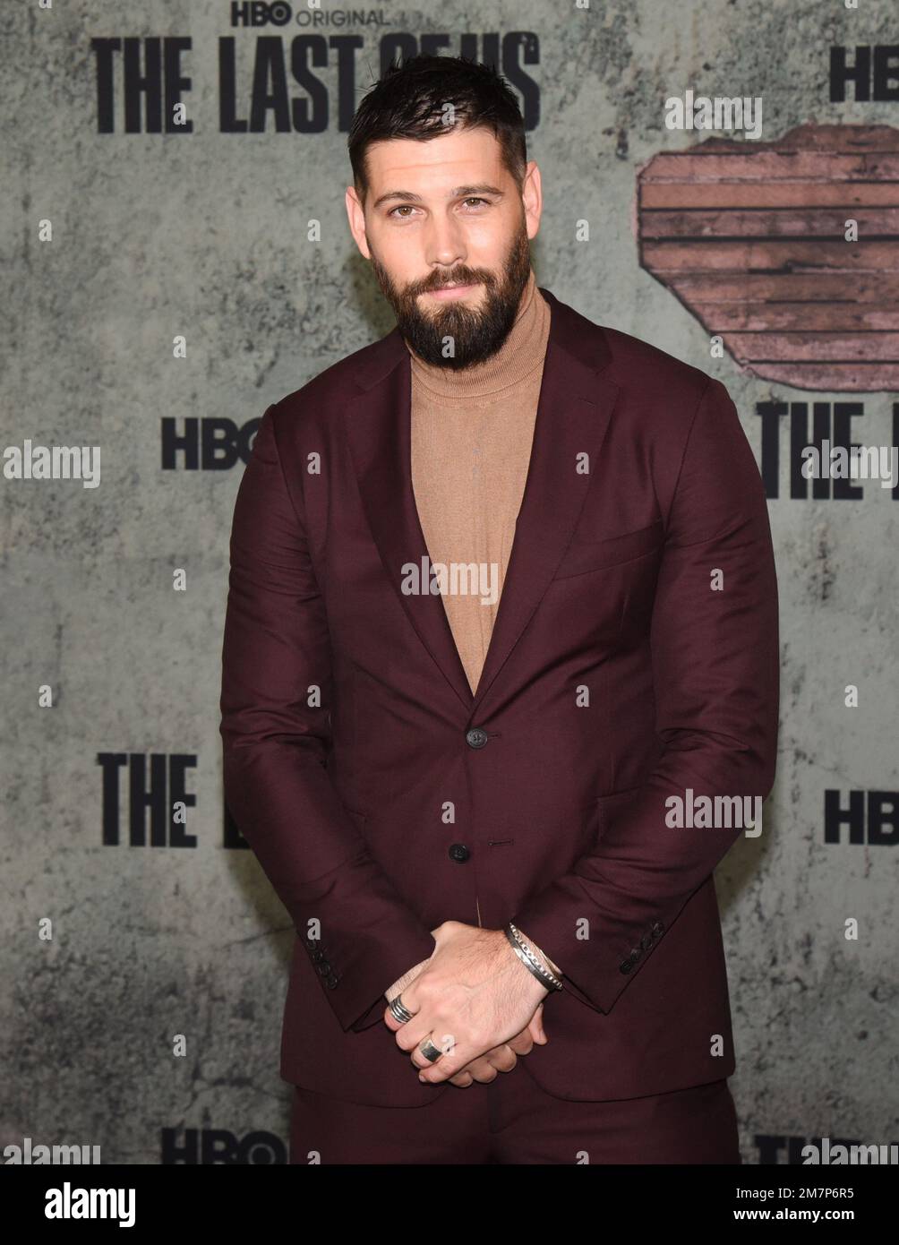 9 gennaio 2023, Westwood, Calidornia: Casey Deidrick partecipa alla prima di The Last of US di HBO. (Credit Image: © Billy Bennight/ZUMA Press Wire) SOLO PER USO EDITORIALE! Non per USO commerciale! Foto Stock