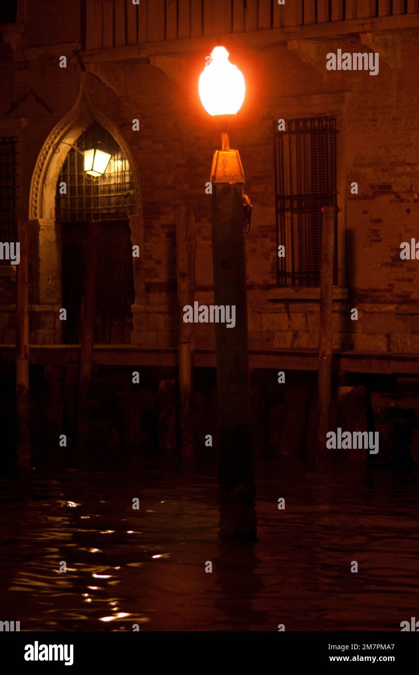 Prospettiva di Venezia Foto Stock