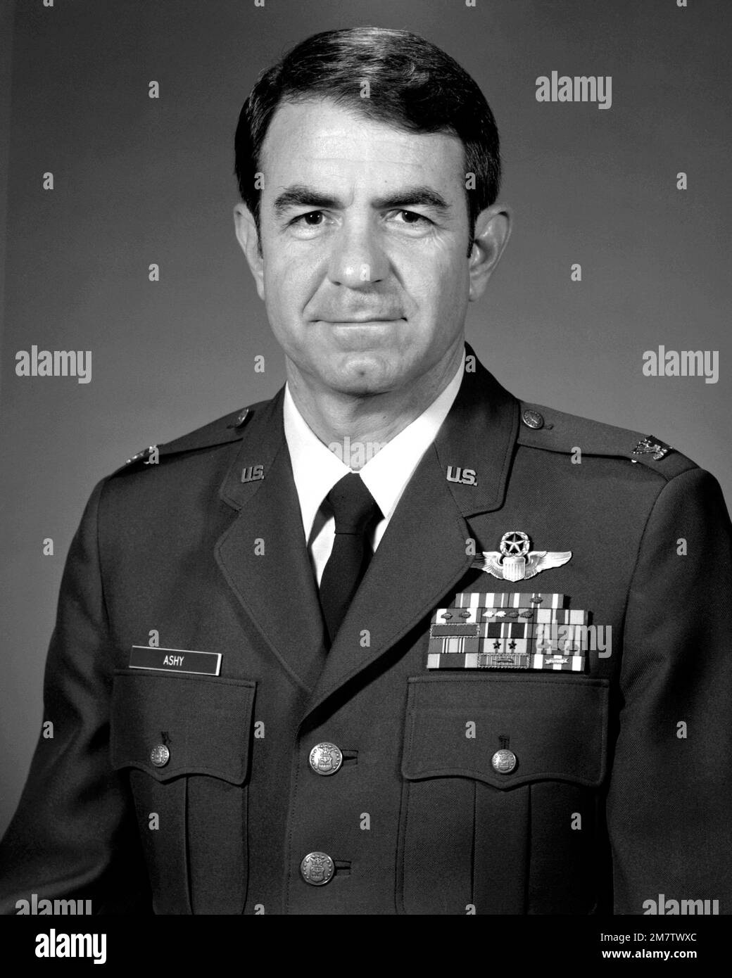 COL Joseph W. Ashy, USAF (scoperto). Paese: Sconosciuto Foto Stock