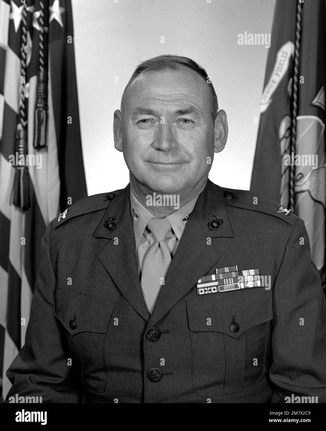 COL Melton G. Lilley, USMC (scoperto). Paese: Sconosciuto Foto Stock