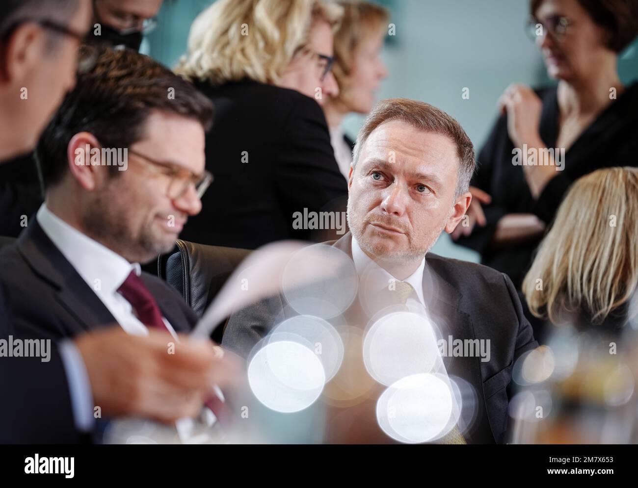 Berlino, Germania. 11th Jan, 2023. Christian Lindner (FDP), Ministro federale delle finanze, partecipa alla riunione del Gabinetto federale alla Cancelleria federale. Credit: dpa Picture Alliance/Alamy Live News Foto Stock