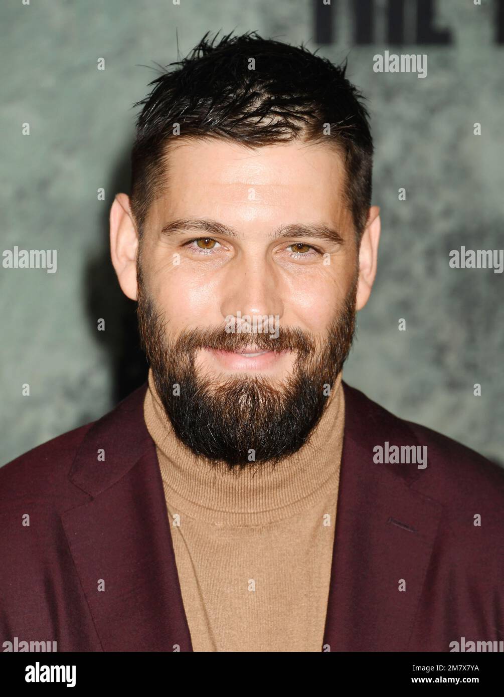 LOS ANGELES, CALIFORNIA - GENNAIO 09: Casey Deidrick partecipa alla Los Angeles Premiere di "The Last of US" di HBO al Regency Village Theatre lo scorso Gennaio Foto Stock