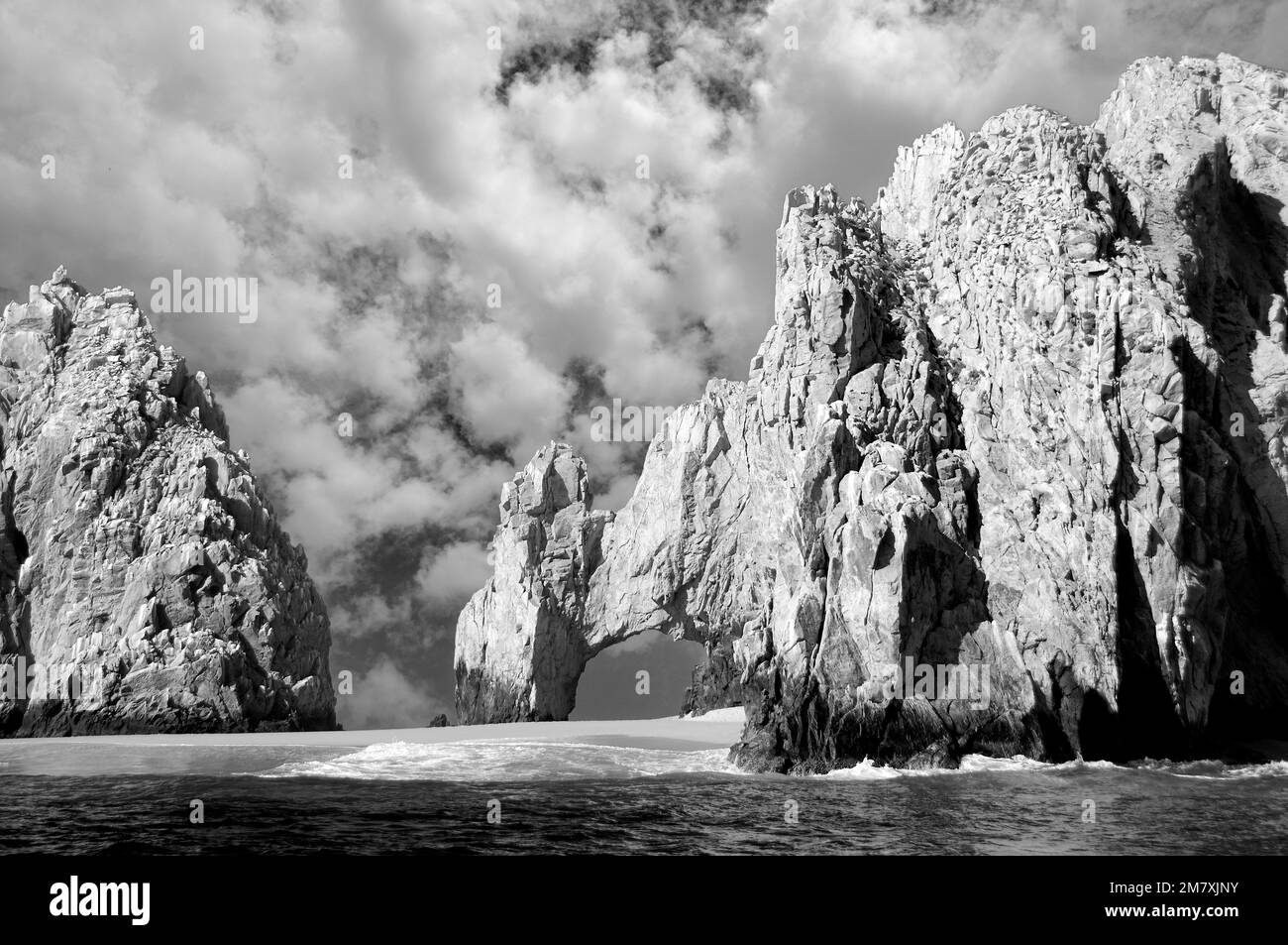 Messico, Baja California sur, Los Cabos, Cabo San Lucas, El Arco Foto Stock
