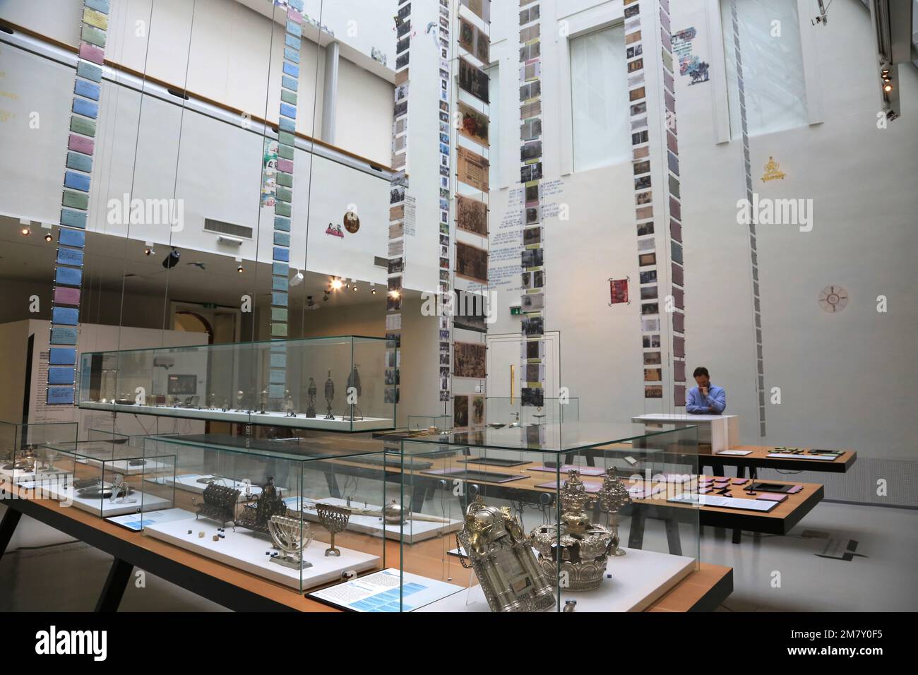 Il Museo Ebraico Vienna7. Vienne. Autriche. Europa. Foto Stock