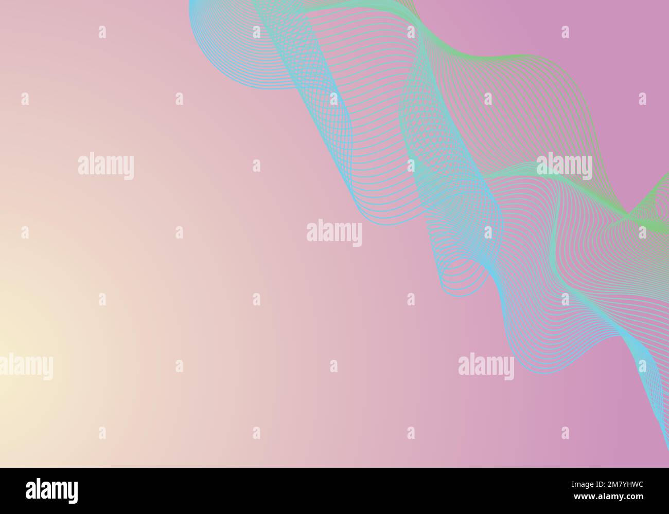 Sfumatura astratta modello vettoriale di sfondo colorato con forme fluide Illustrazione Vettoriale