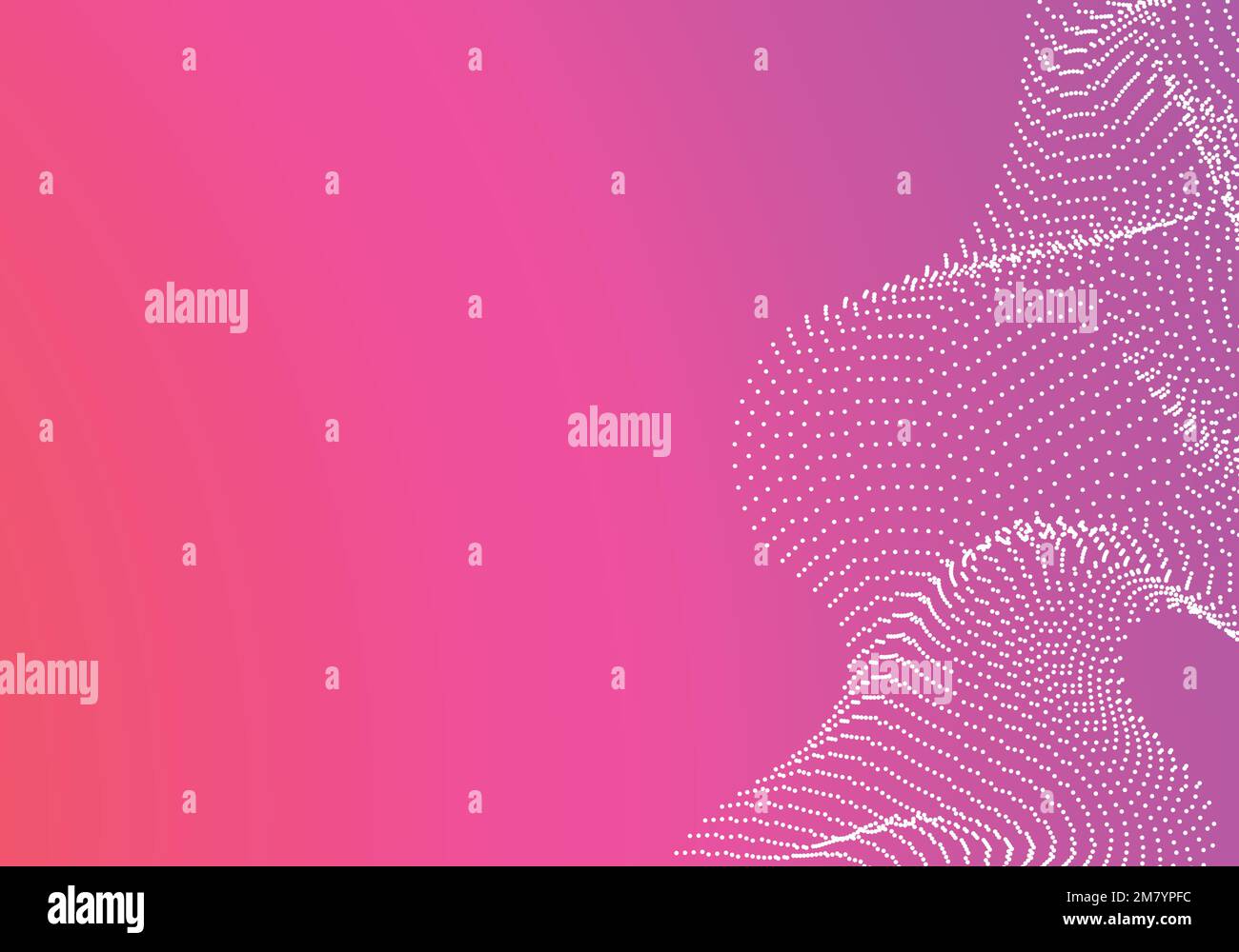 Sfumatura astratta modello vettoriale di sfondo colorato con forme fluide Illustrazione Vettoriale