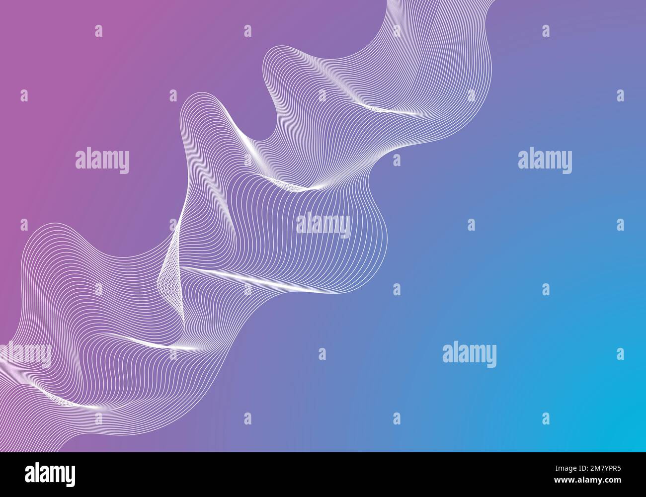 Sfumatura astratta modello vettoriale di sfondo colorato con forme fluide Illustrazione Vettoriale