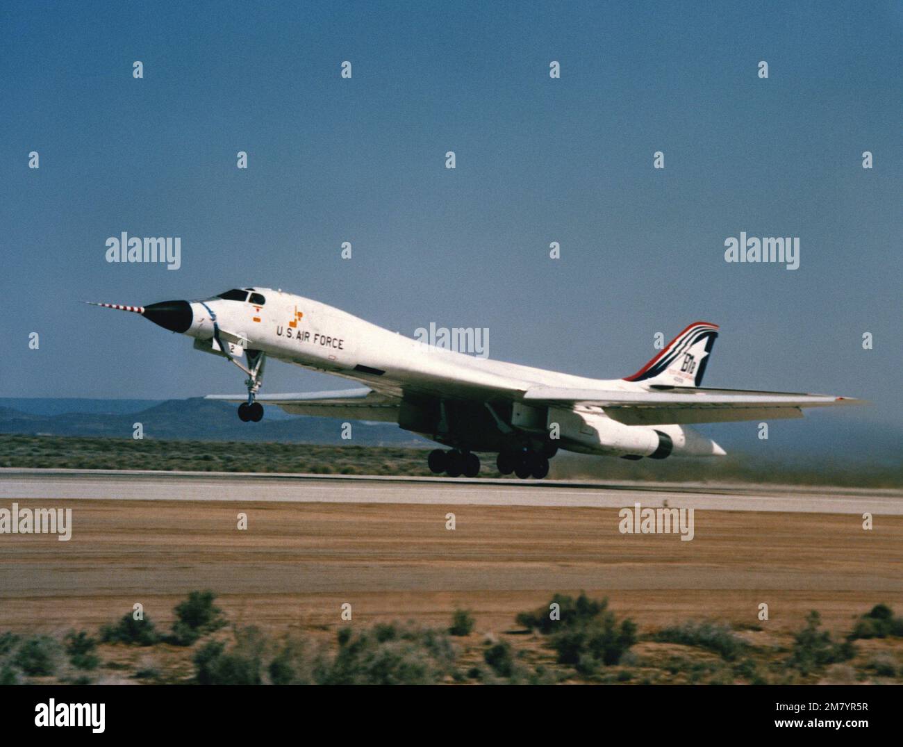 DF-SC-85-03083. Base: Edwards Air Force base Stato: California (CA) Paese: Stati Uniti d'America (USA) Foto Stock