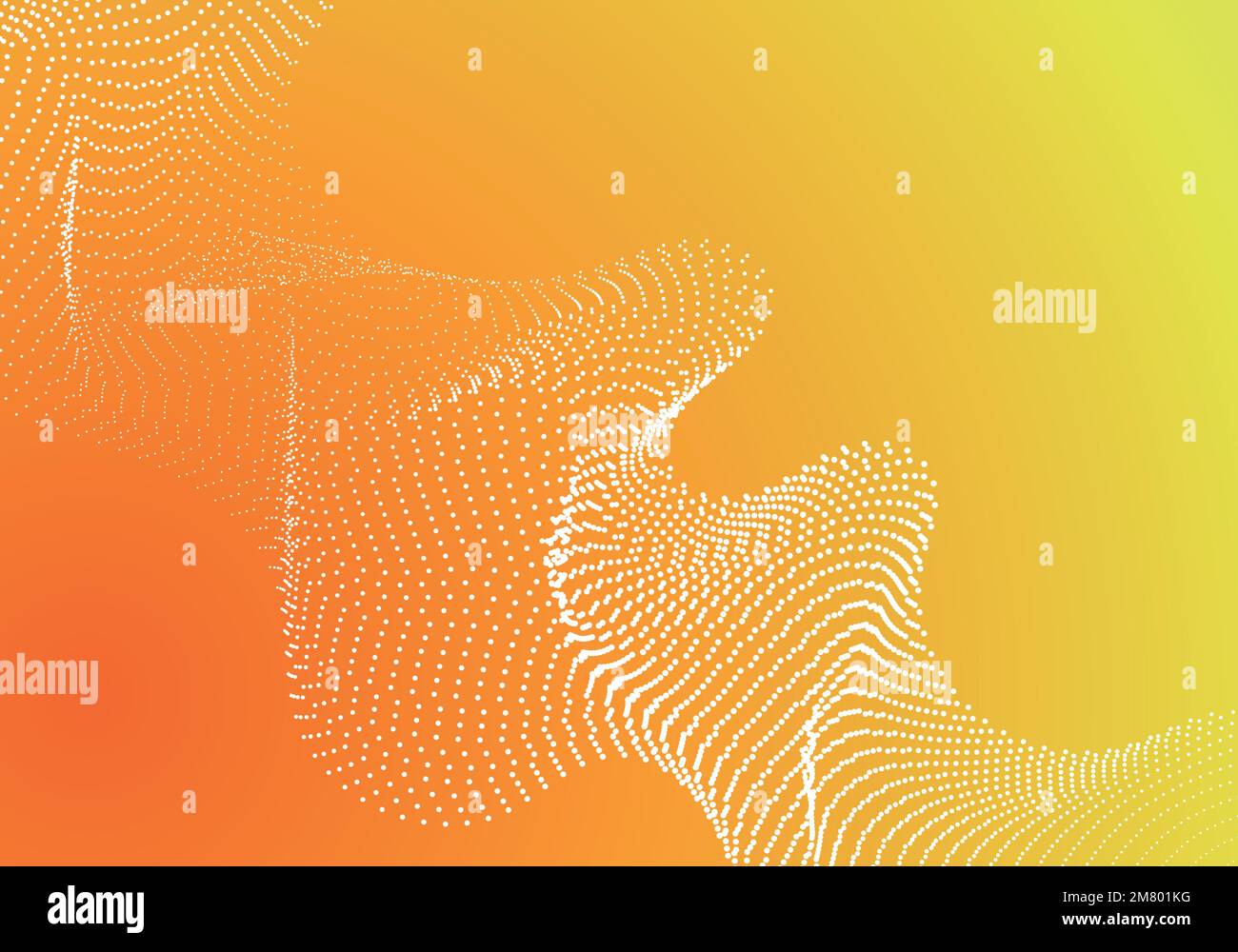 Sfumatura astratta modello vettoriale di sfondo colorato con forme fluide Illustrazione Vettoriale