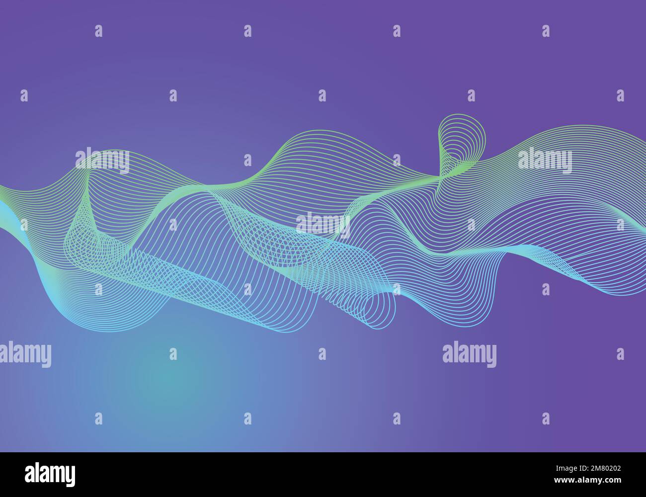 Sfumatura astratta modello vettoriale di sfondo colorato con forme fluide Illustrazione Vettoriale