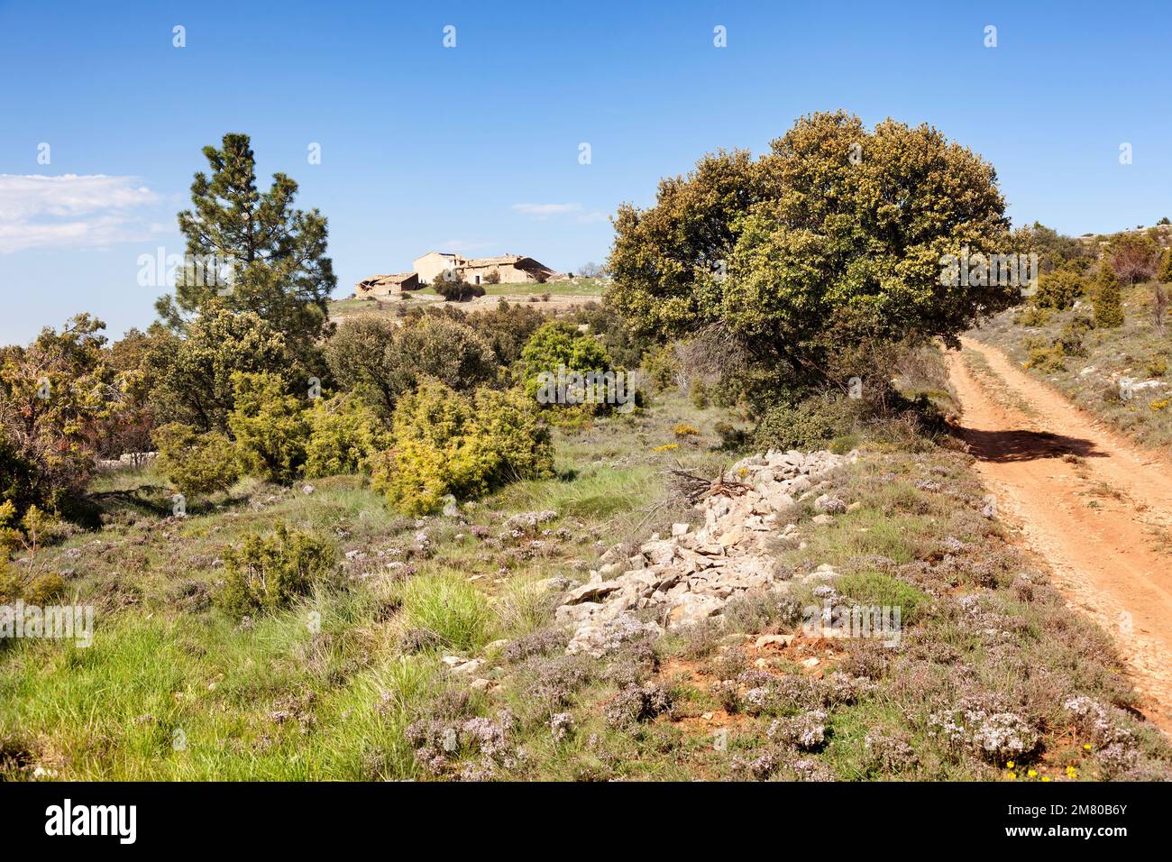 Ermita d'Espinalva da Fredes Foto Stock
