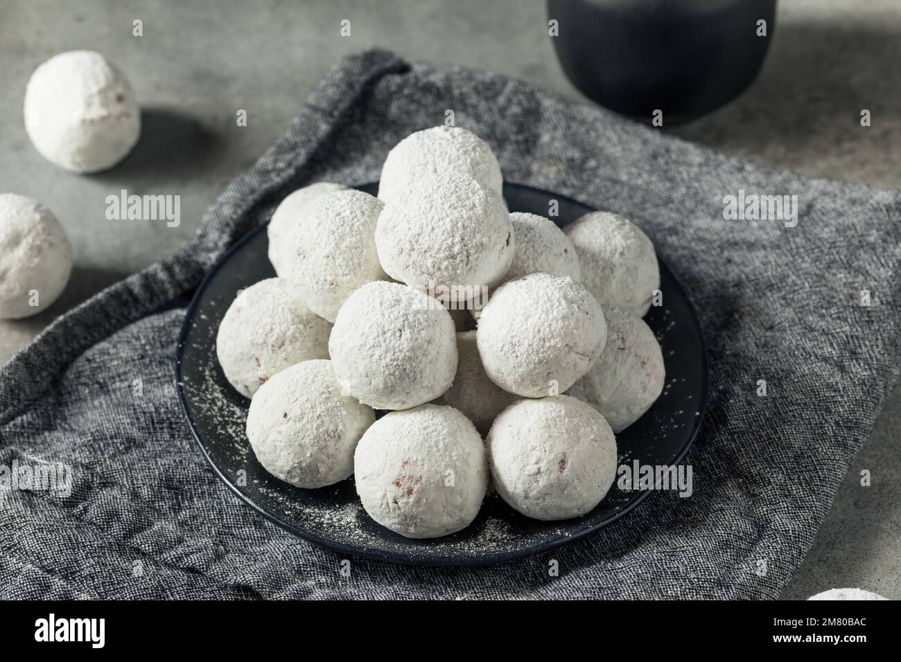 Casereccio dolce in polvere per Breakfasat Foto Stock