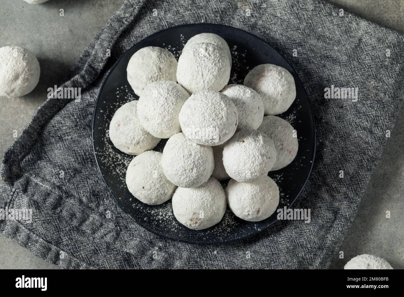 Casereccio dolce in polvere per Breakfasat Foto Stock
