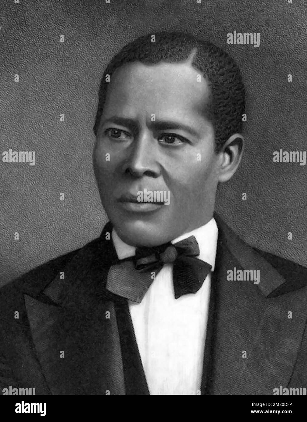 William ancora. Ritratto dell'abolizionista afro-americano, William Still (1821-1902), incisione del legno, pubblicato nel 1872 Foto Stock