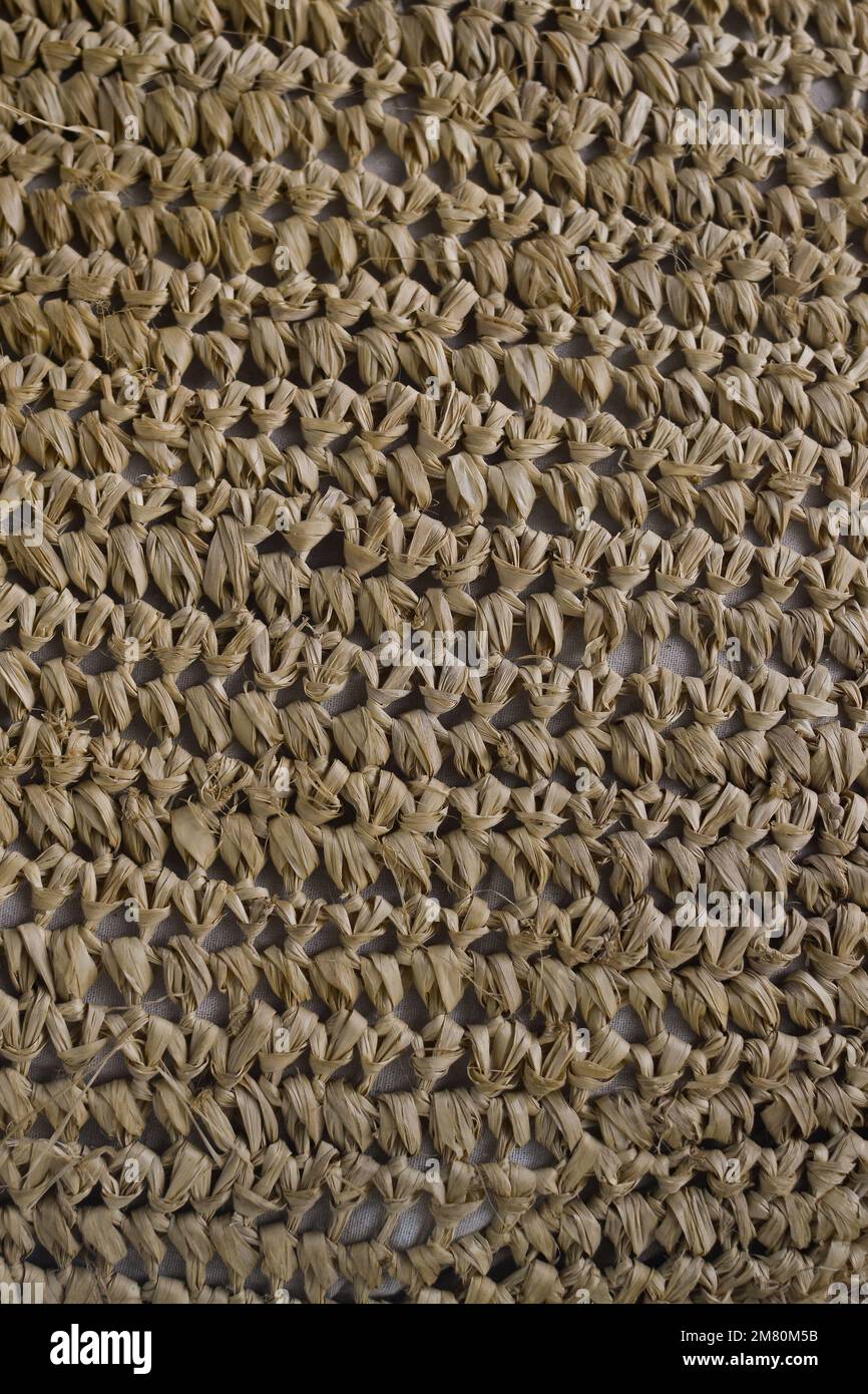 texture di rattan in legno di vimini Foto Stock