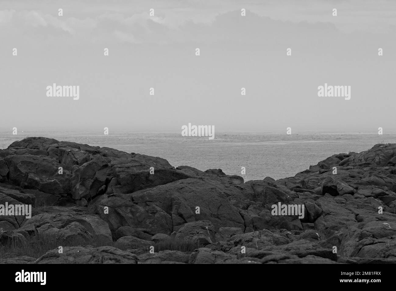 Vista dall'area del faro di Brier Island a Digby, Nuova Scozia. Foto Stock