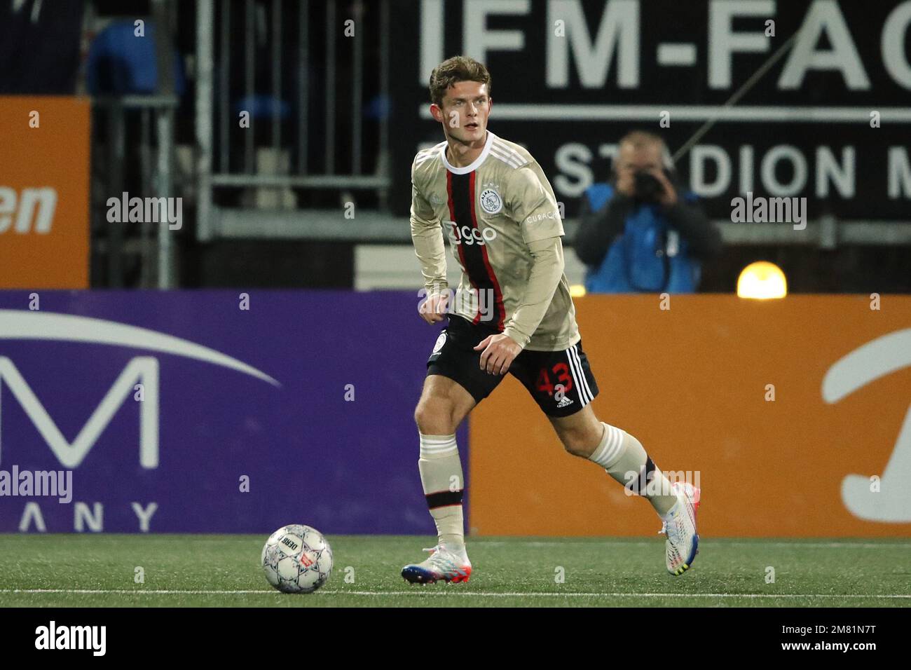 DEN BOSCH - Olivier Aertssen di Ajax durante il 2nd° round della Toto KNVB Cup tra FC Den Bosch e Ajax allo Stadion De Vliert il 11 gennaio 2023 a Den Bosch, Paesi Bassi. ANP BART STOUTJESDYK Foto Stock