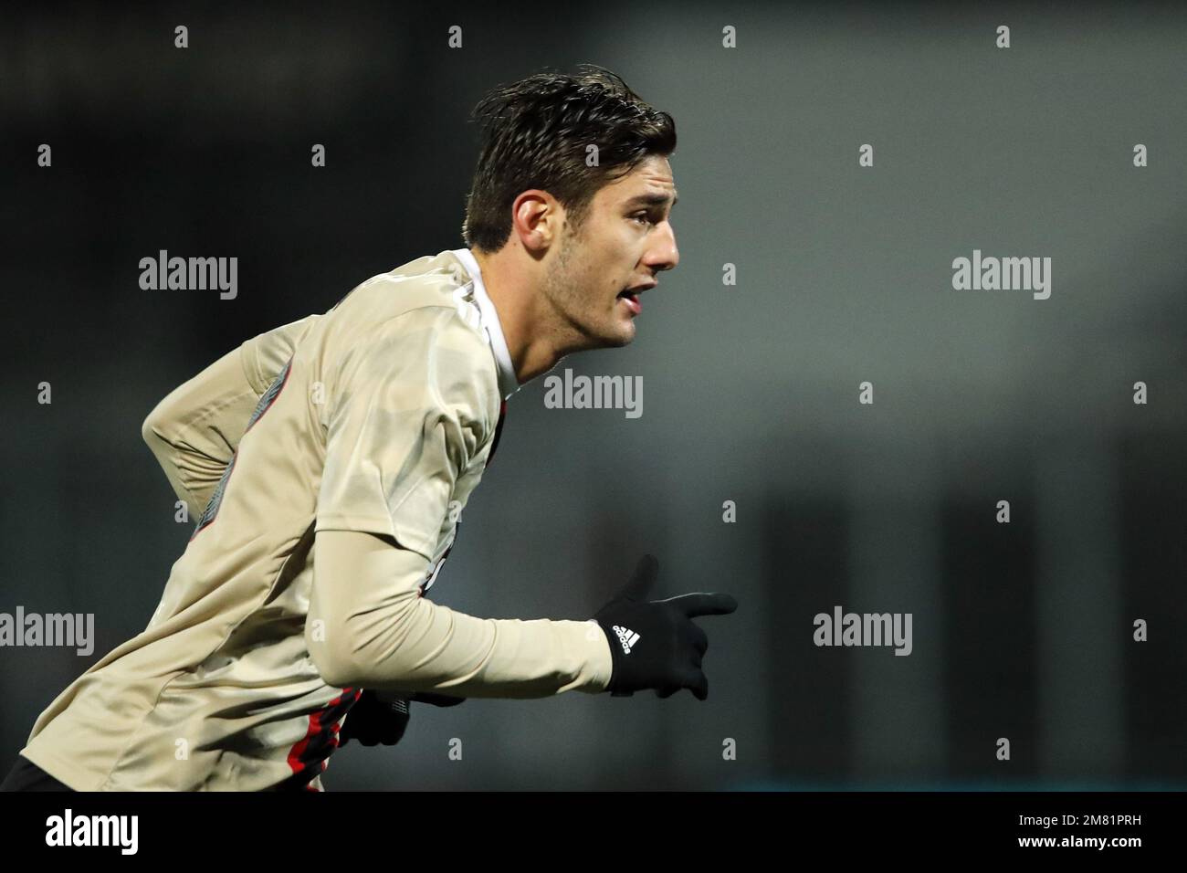 DEN BOSCH - Lorenzo Lucca di Ajax durante il 2nd° round della Toto KNVB Cup tra FC Den Bosch e Ajax allo Stadion De Vliert il 11 gennaio 2023 a Den Bosch, Paesi Bassi. ANP BART STOUTJESDYK Foto Stock