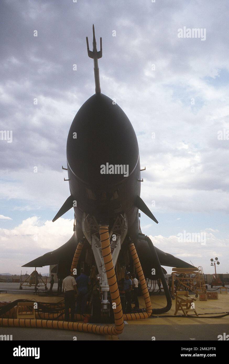 DF-ST-85-12521. Base: Palmdale Stato: California (CA) Nazione: Stati Uniti d'America (USA) Foto Stock