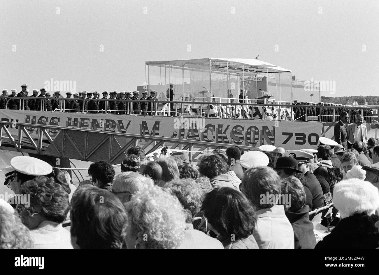 DN-SN-85-07356. Base: Naval Submarine base, Groton Stato: Connecticut (CT) Paese: Stati Uniti d'America (USA) Foto Stock