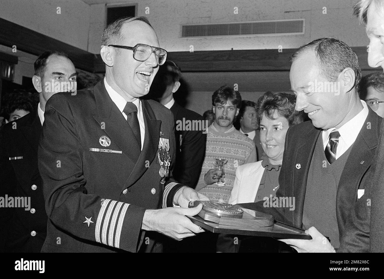 DN-SN-85-07368. Base: Naval Submarine base, Groton Stato: Connecticut (CT) Paese: Stati Uniti d'America (USA) Foto Stock